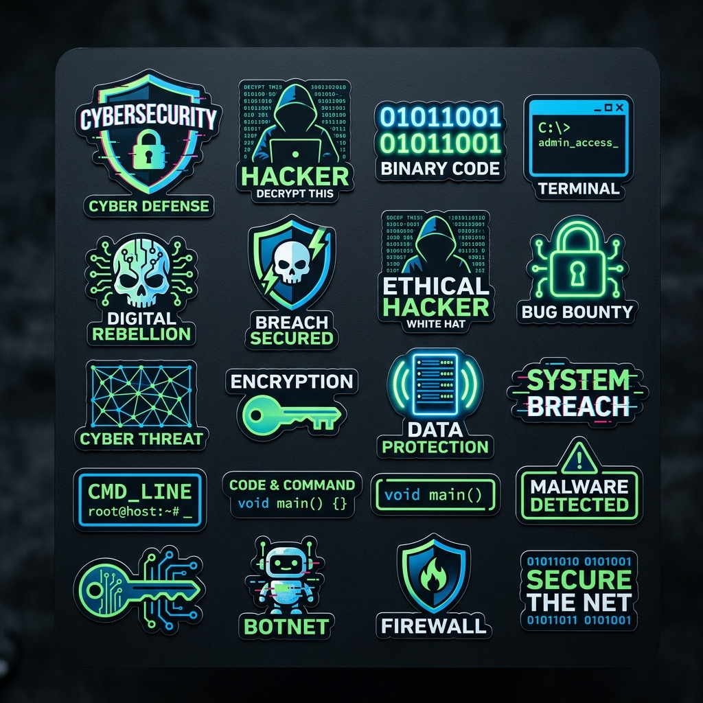 BTS Cyber Sticker Pack